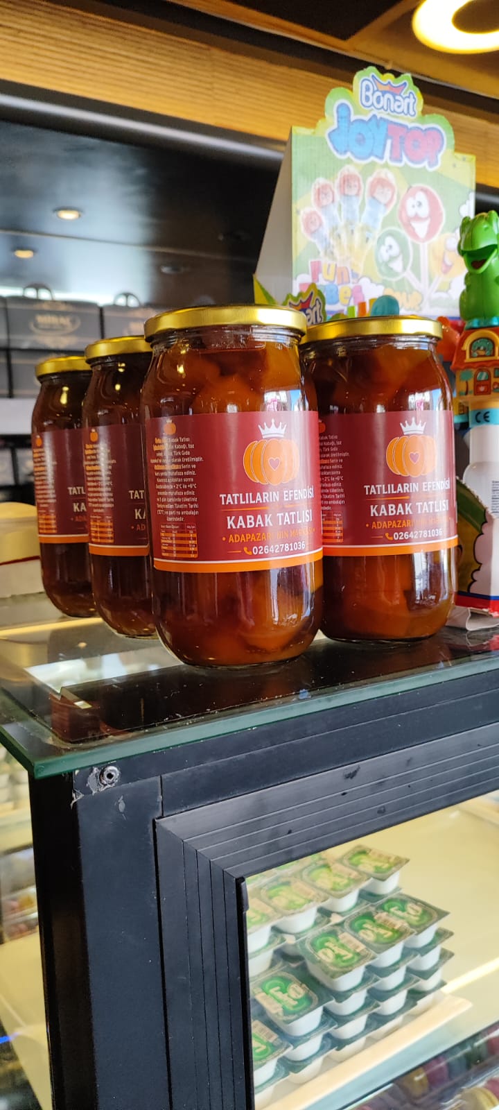 Tatlıların Efendisi kabak tatlısı kavanozu